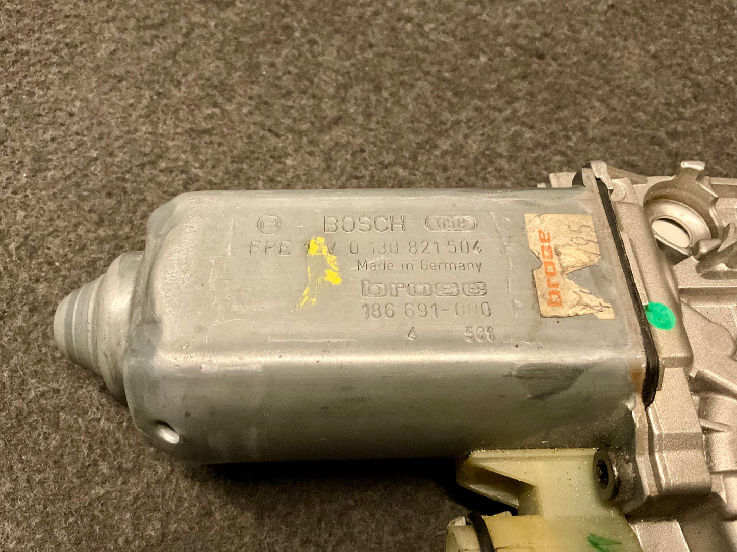 OEM Used Mercedes W140 S-class/C140 CL-class Front left window motor A 0130821504 #300