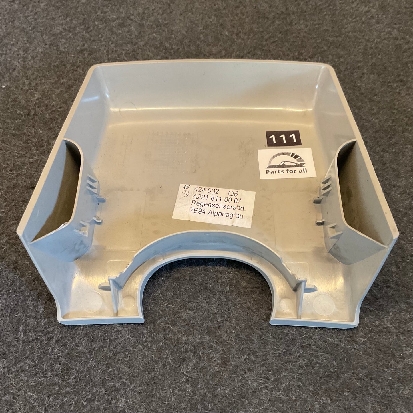 OEM Used Mercedes w221 S-class interior rear mirror cover A2218110007 #111