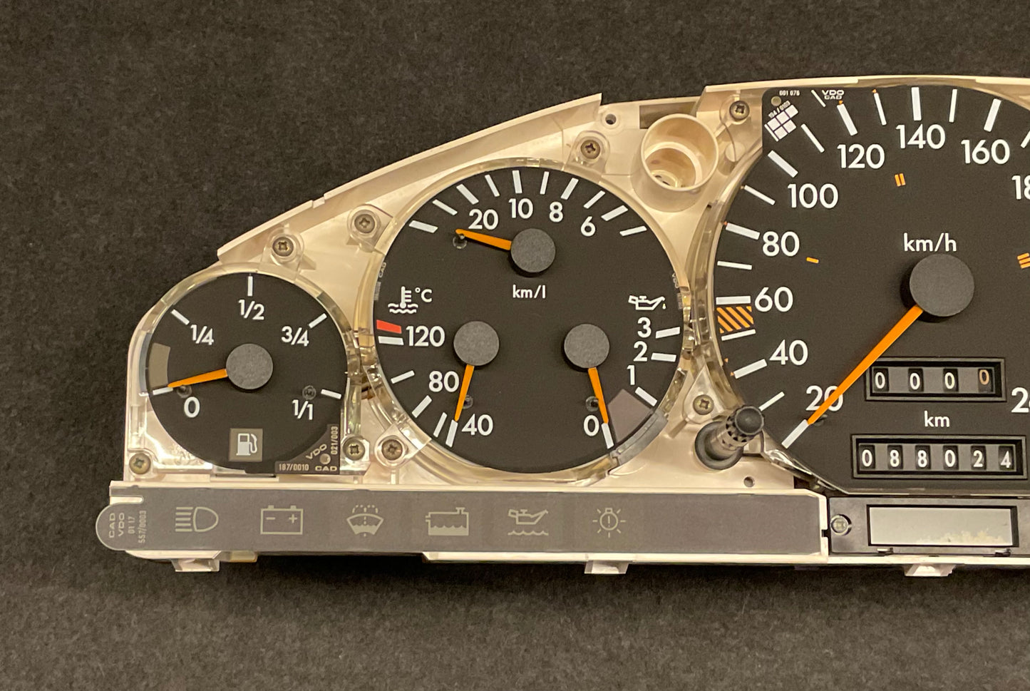 OEM Used Mercedes W140/C140 Speedometer/instrument-cluster for S-class and CL-class A1405400548 #106