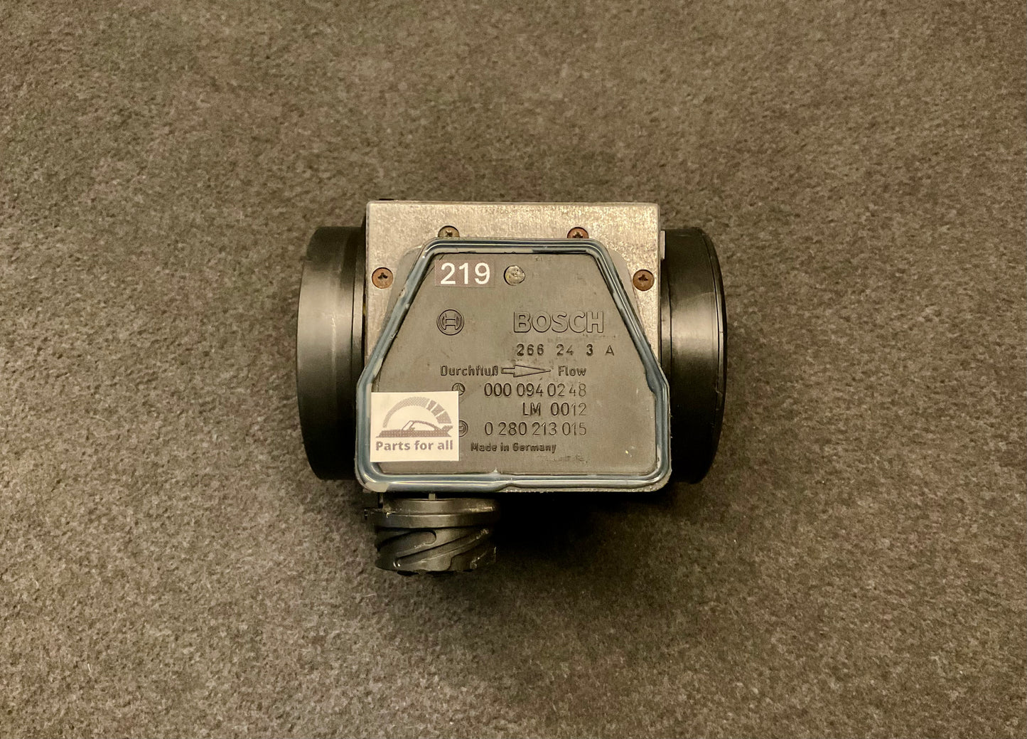 OEM Used Mercedes W140/C140/R129 M120 MAF Sensor A0000940248 #219