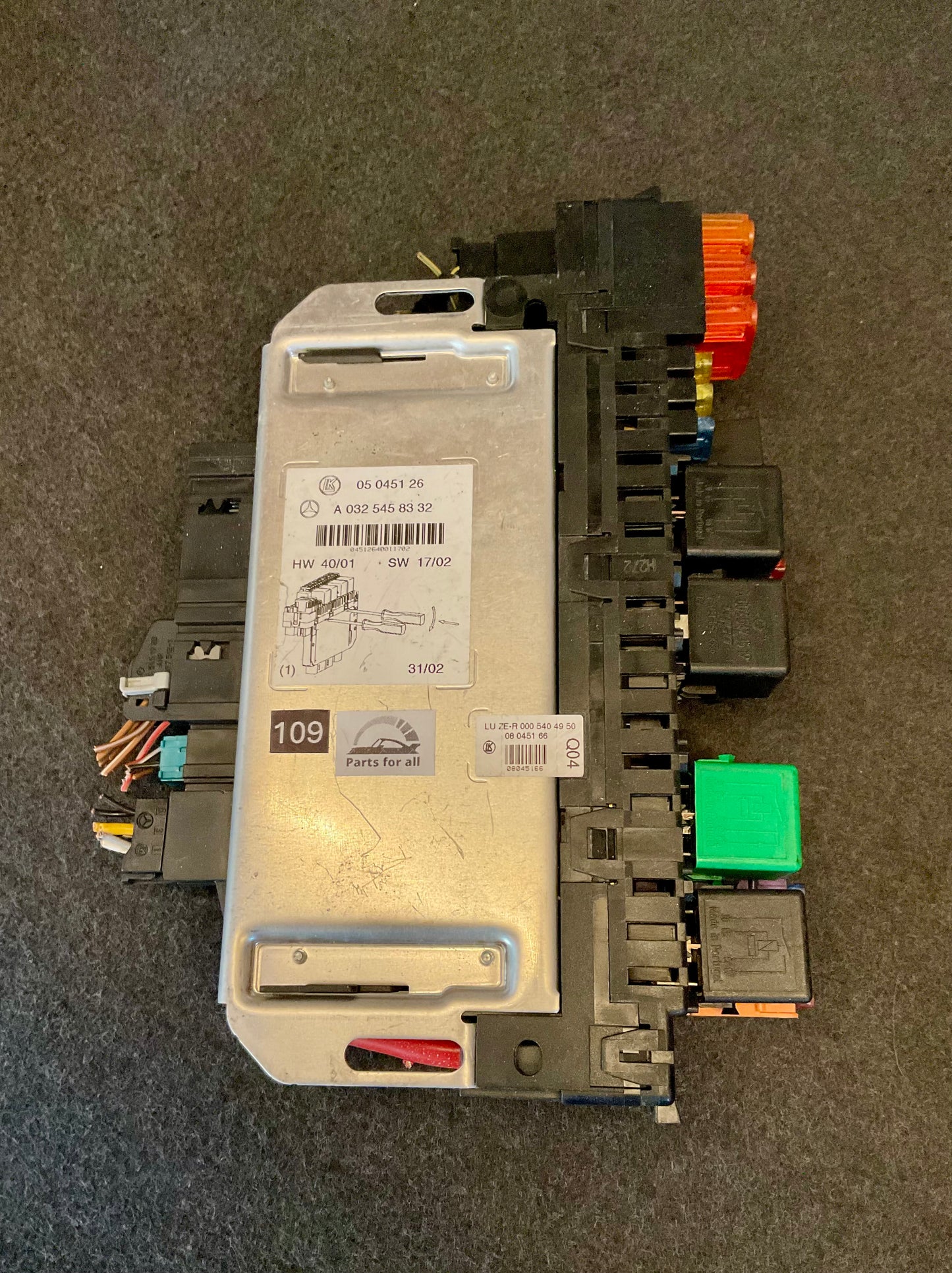 OEM Used Mercedes S-class W220/C215 SAM module A0325458332 #109