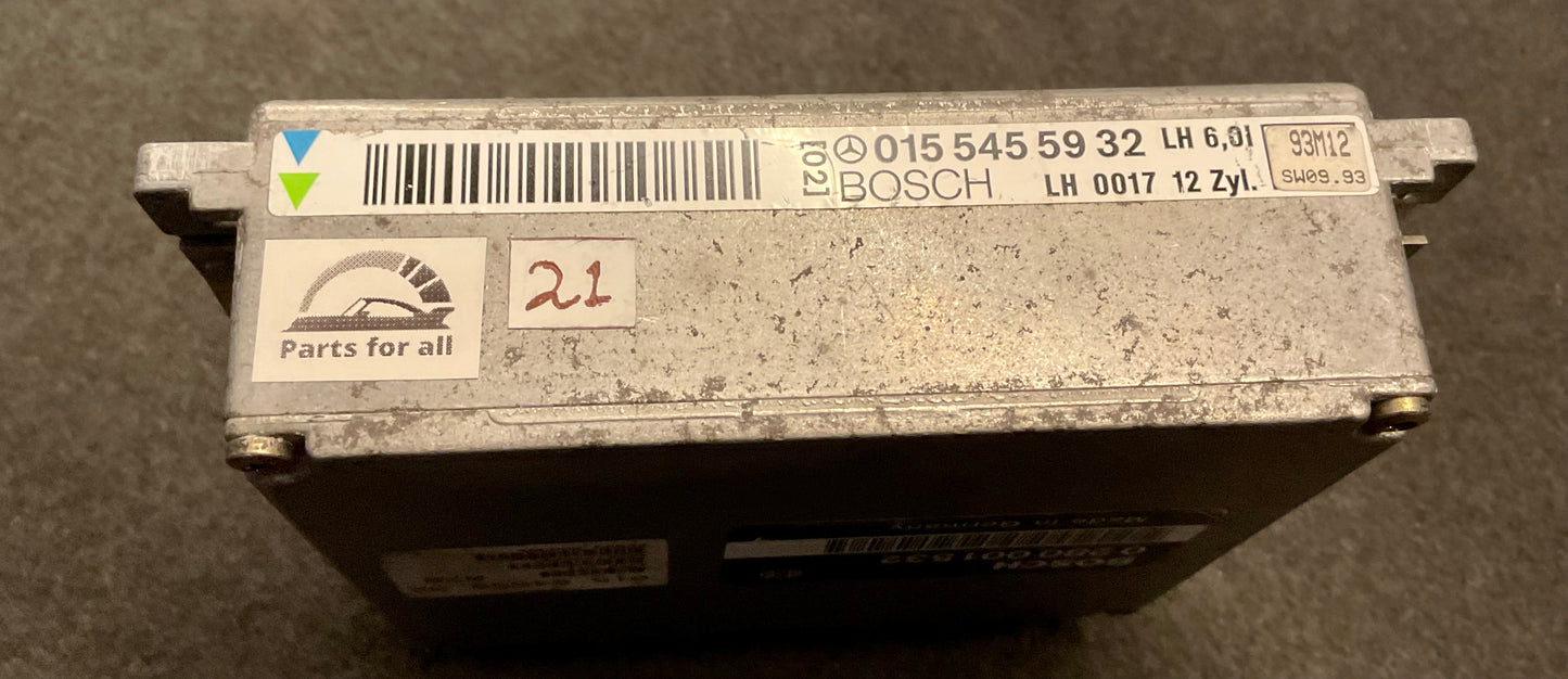 OEM Mercedes S/CL/SL-class S600 M120 V12 ECU computer A0155455932 #21
