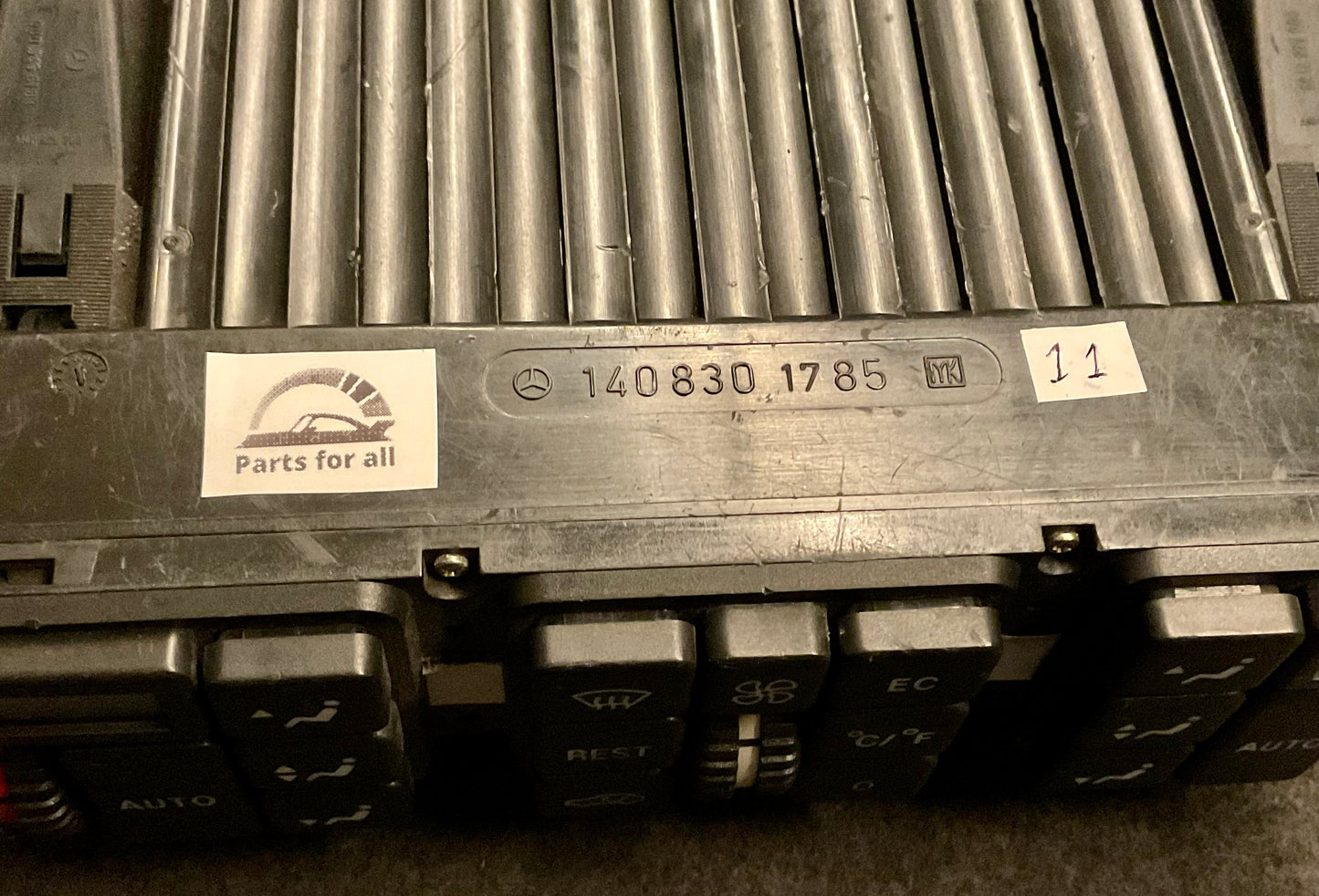 OEM Used Mercedes w140 pre facelift climate control unit A1408301785 #11