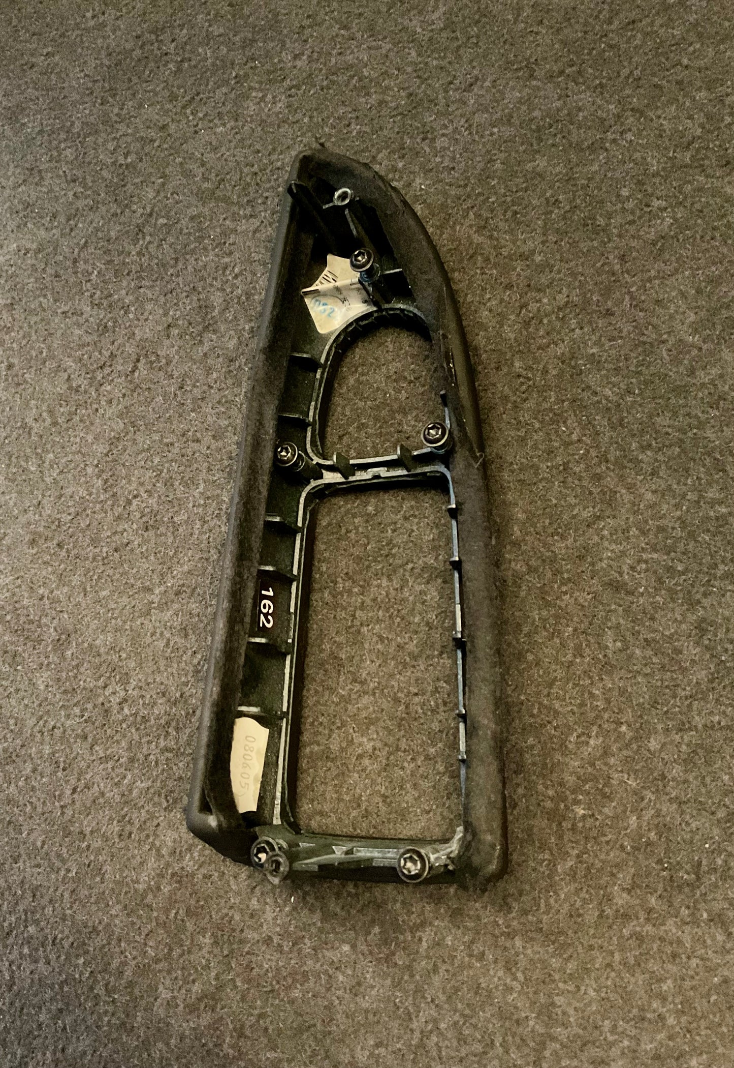 OEM Used Mercedes W221 S-class master window control switch leather bezel/trim A2217200989 #162