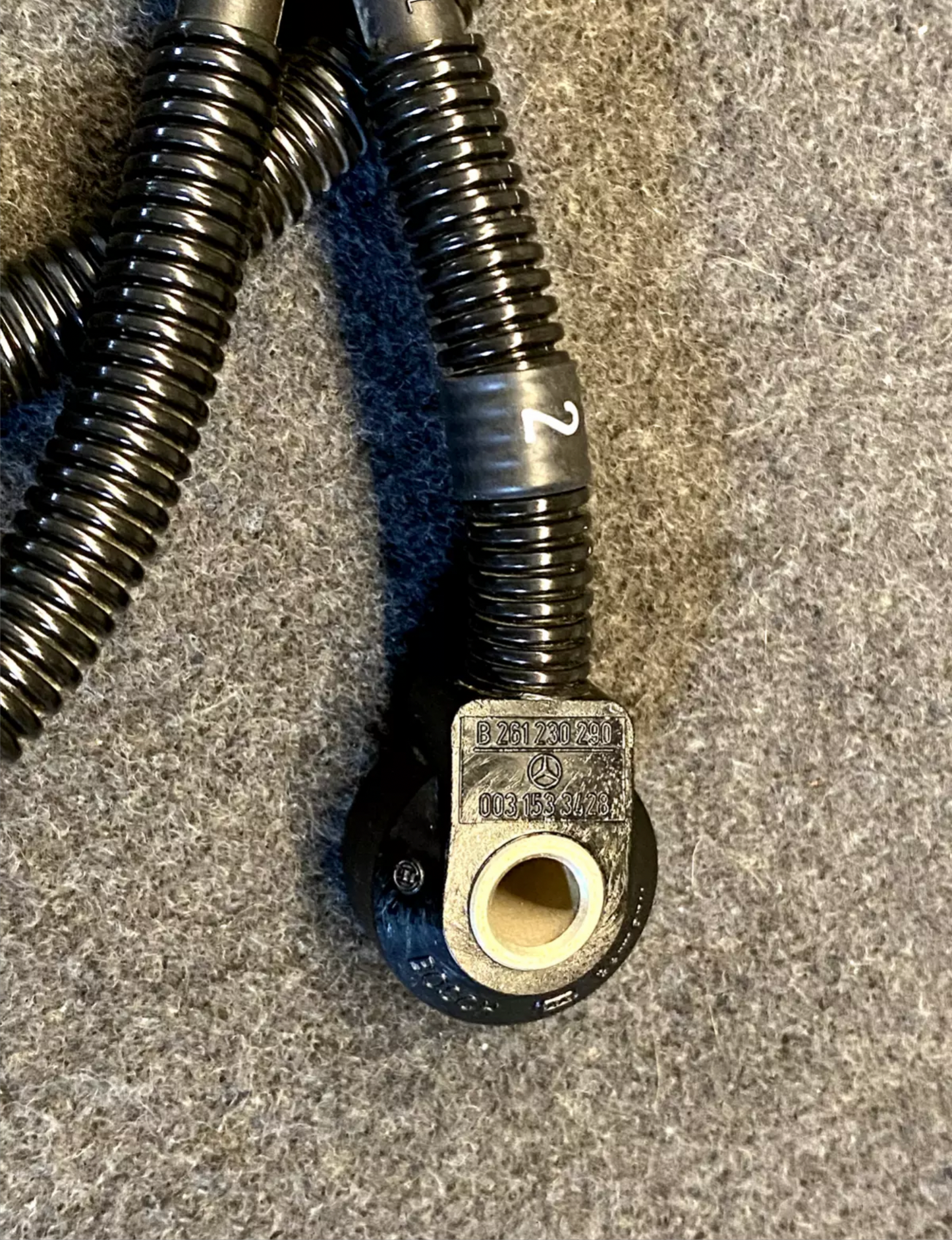 OEM New Mercedes knock sensor for w140 S600 M120 A0031533428