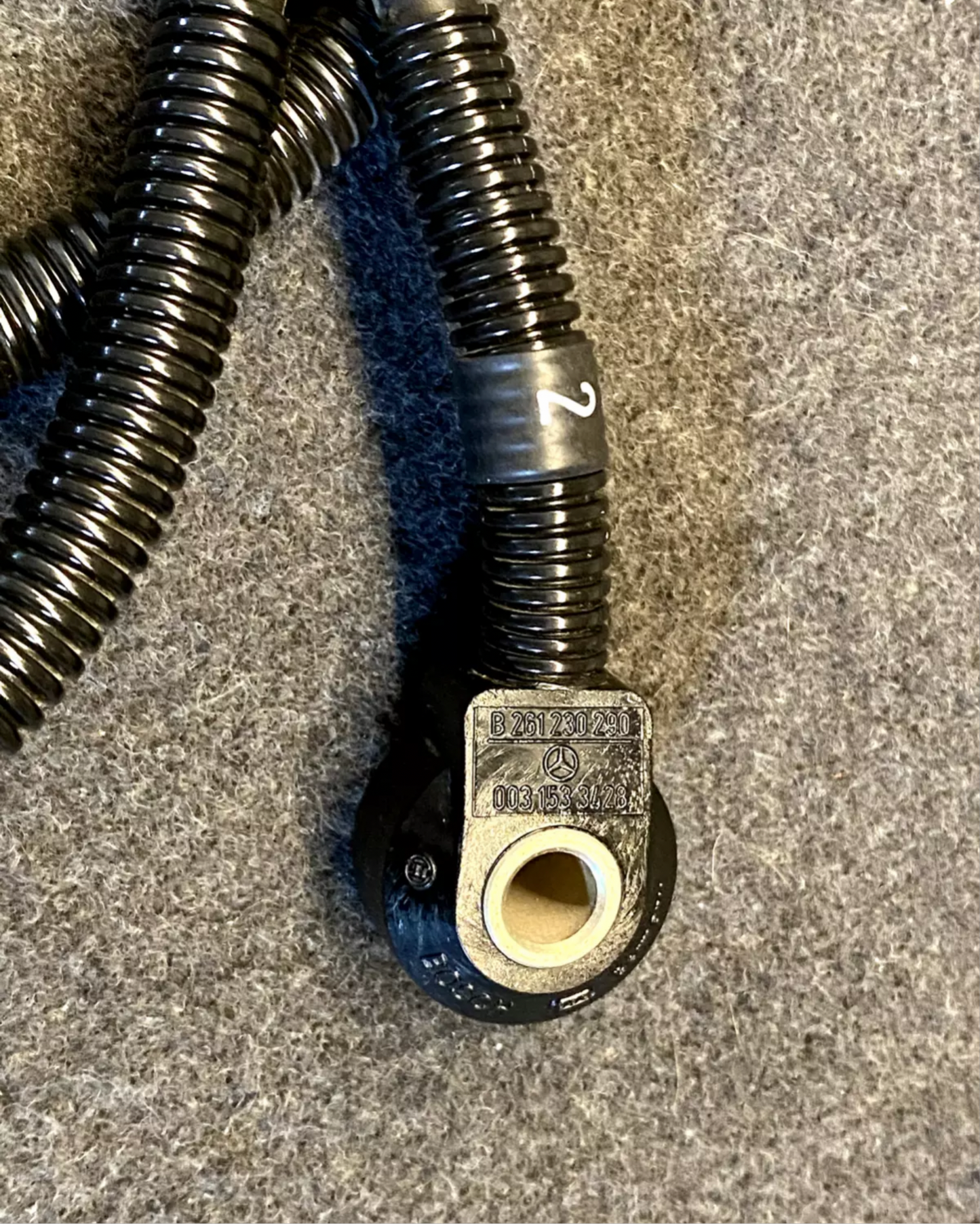 OEM New Mercedes knock sensor for w140 S600 M120 A0031533428