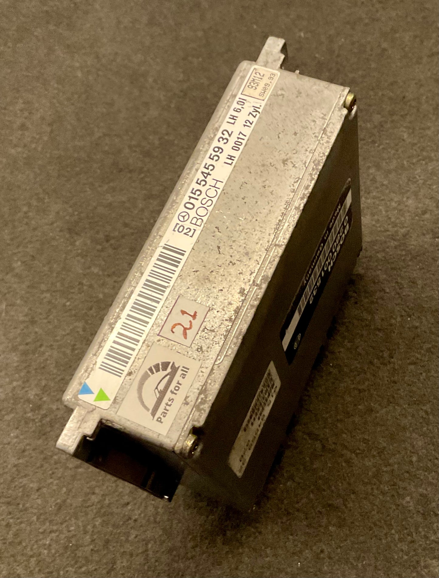 OEM Mercedes S/CL/SL-class S600 M120 V12 ECU computer A0155455932 #21