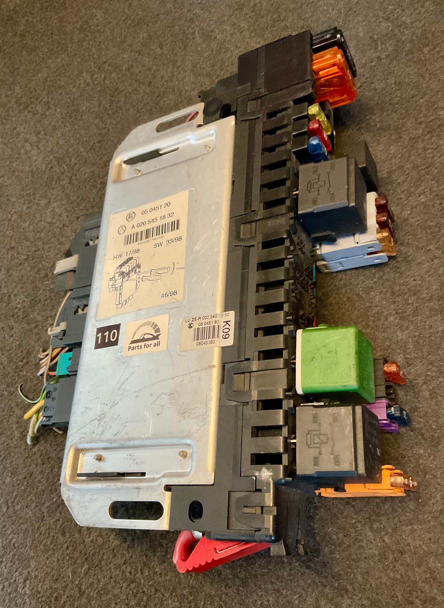 OEM Used Mercedes S-class W220/C215 SAM module A0205451832 #110