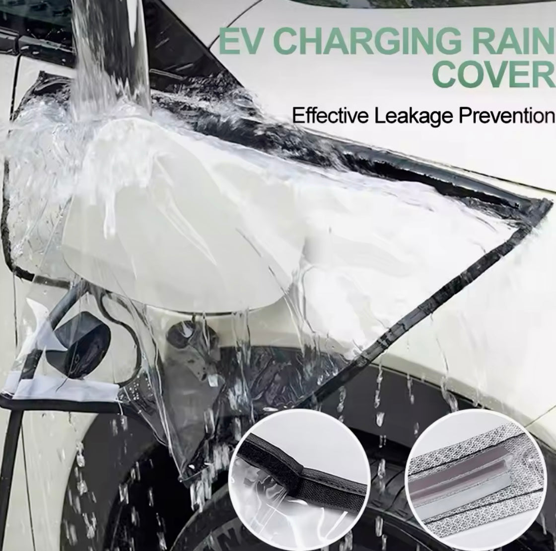 EV Charging port rain/freeze cover