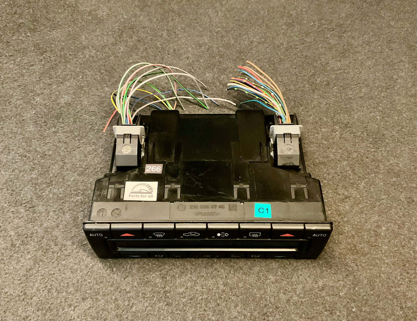 OEM Used Mercedes W140/W210 S-class and E-class climate control unit module A2108300785 #266
