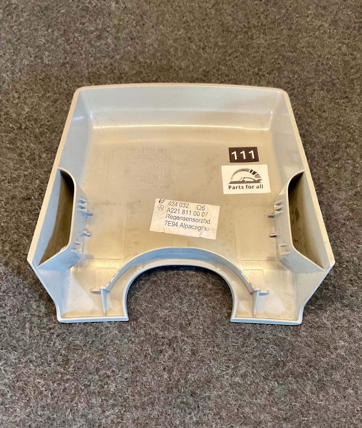 OEM Used Mercedes w221 S-class interior rear mirror cover A2218110007 #111