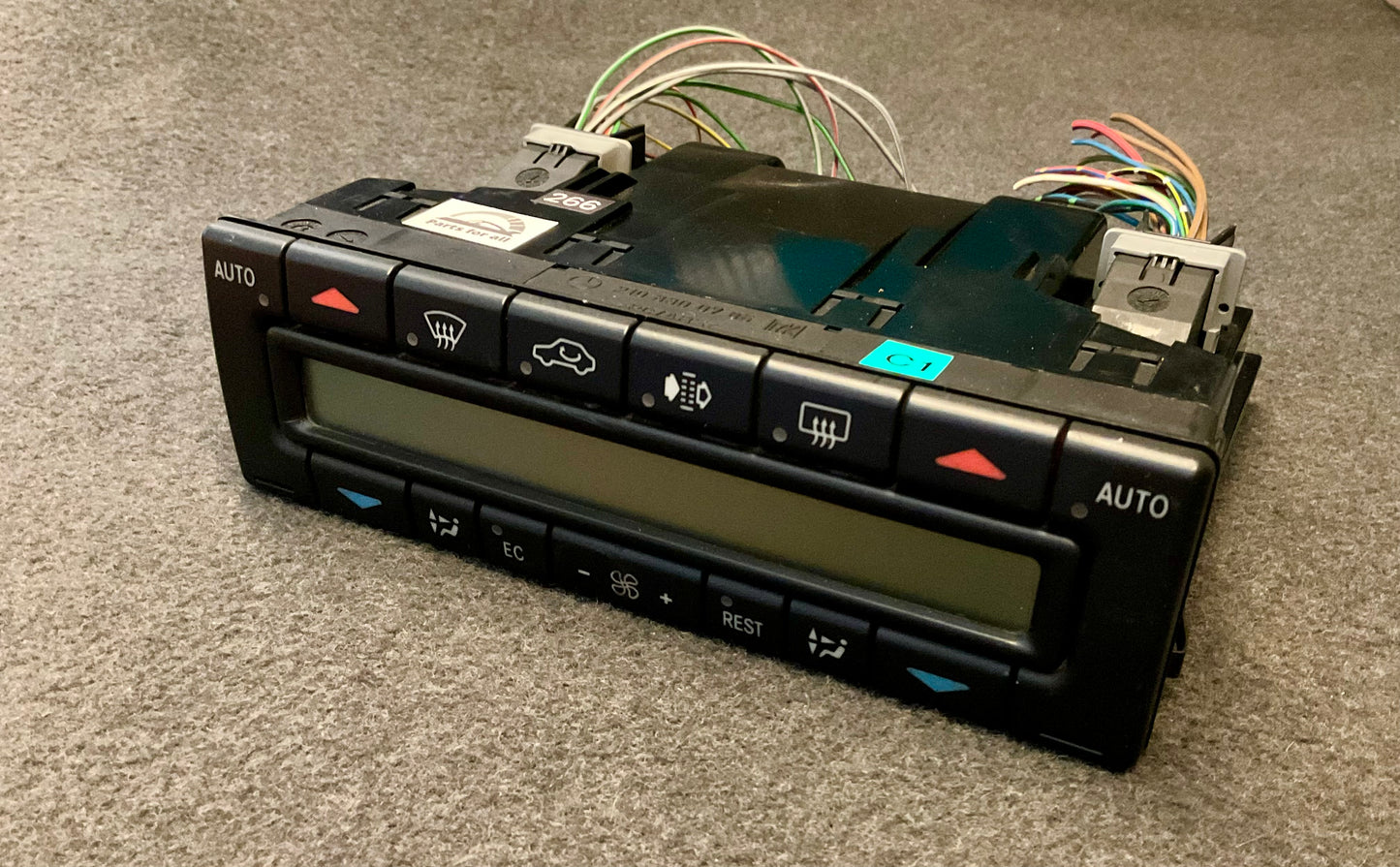 OEM Used Mercedes W140/W210 S-class and E-class climate control unit module A2108300785 #266