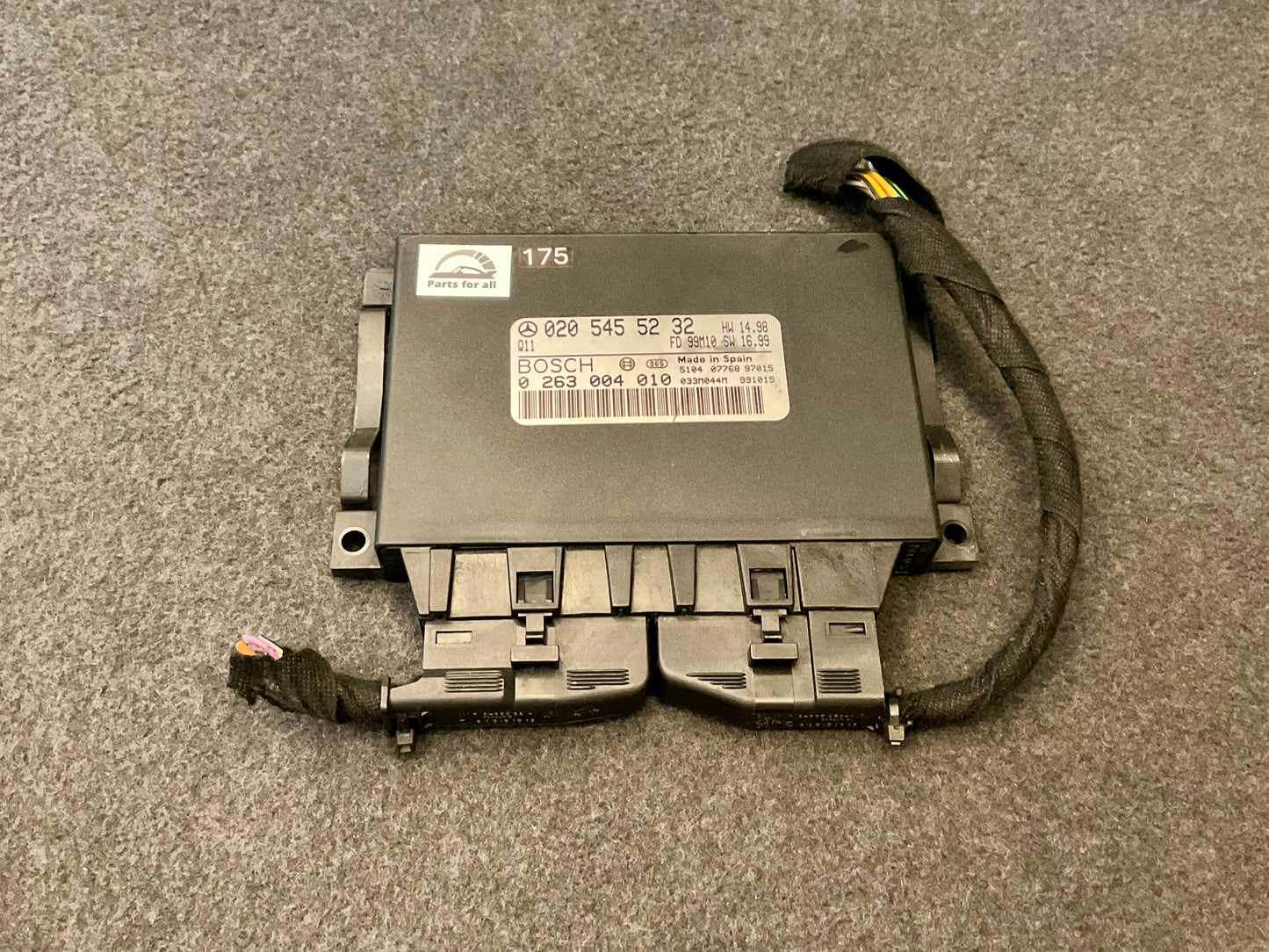 OEM Used Mercedes W220/c215 S-class parking distance control module A0205455232 #175