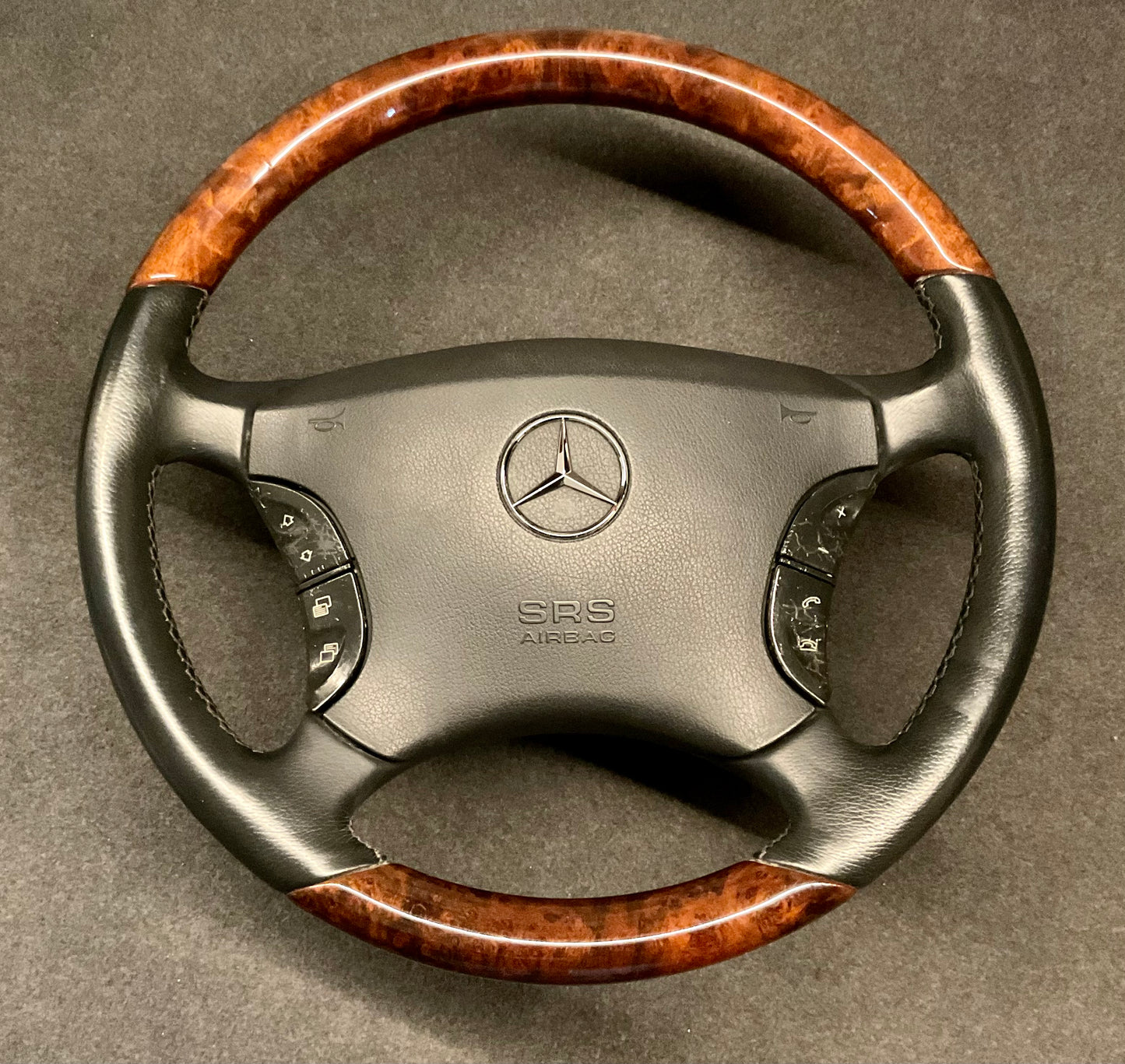 OEM Used Mercedes w220 S-class steering wheel with Airbag S600 S500 #49