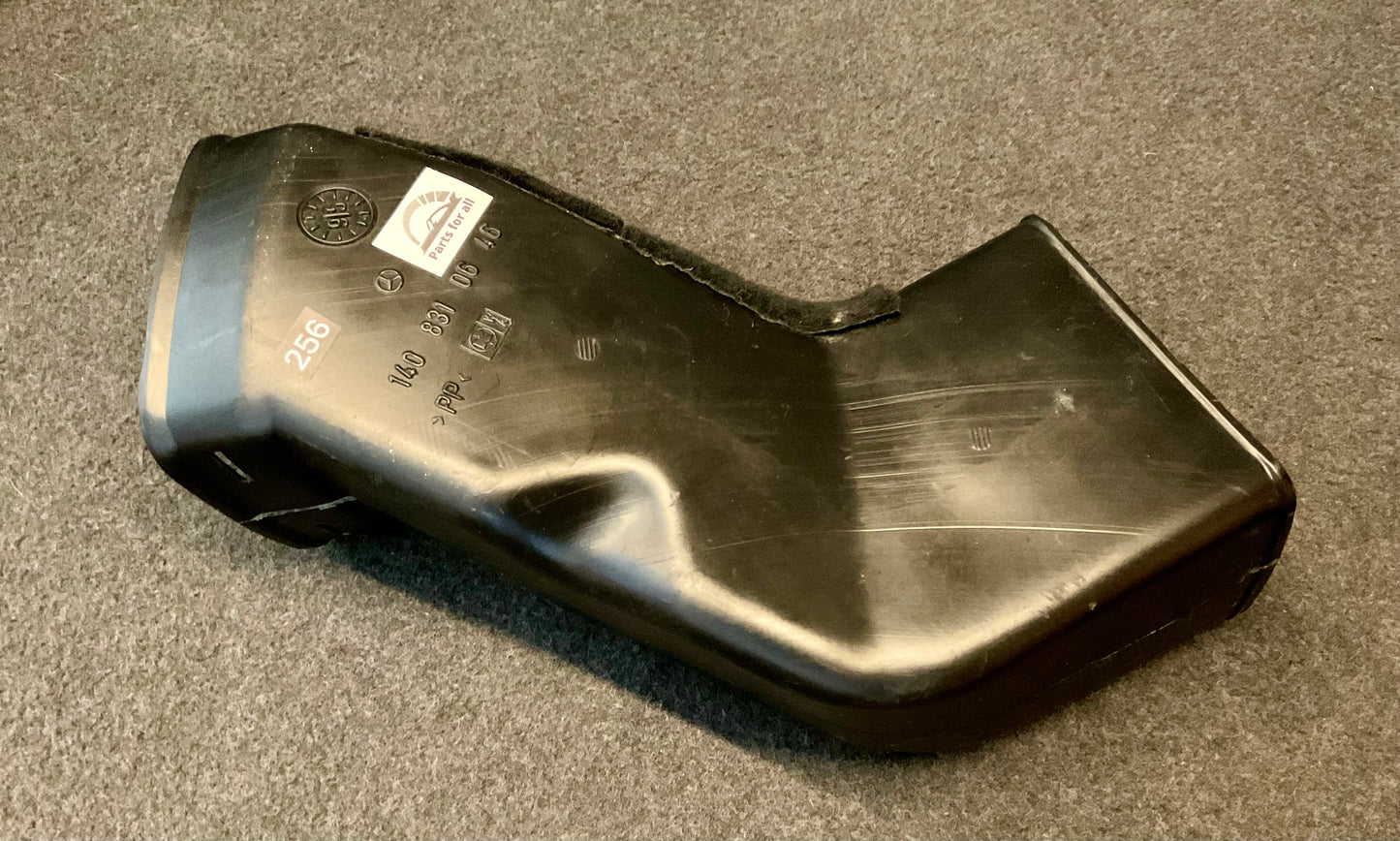 OEM Used Mercedes W140 S-class dashboard right side air vent duct A1408310646 #256