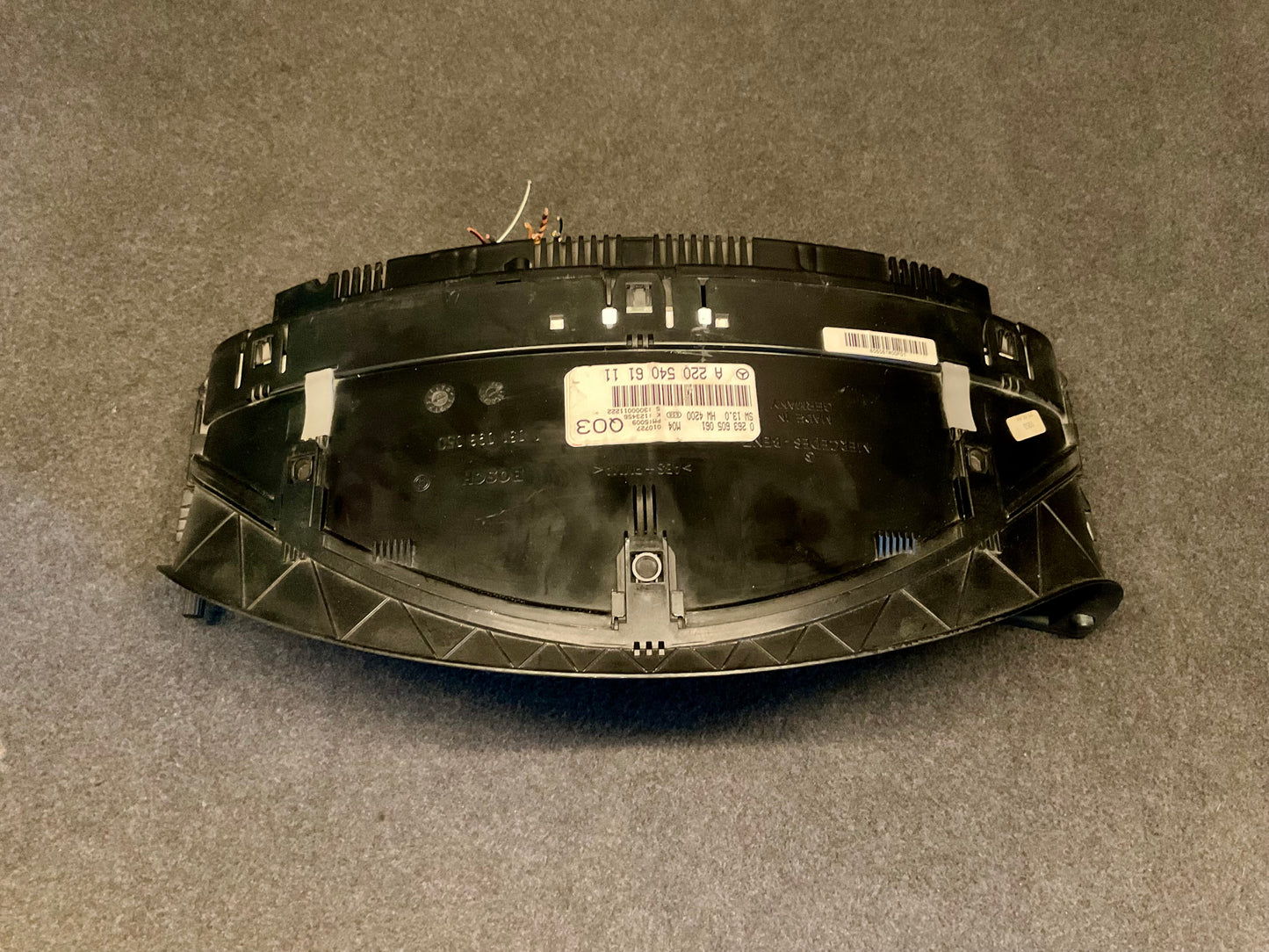 OEM Used Mercedes W220 S-class Instrument cluster/instrument panel A2205420058 #275