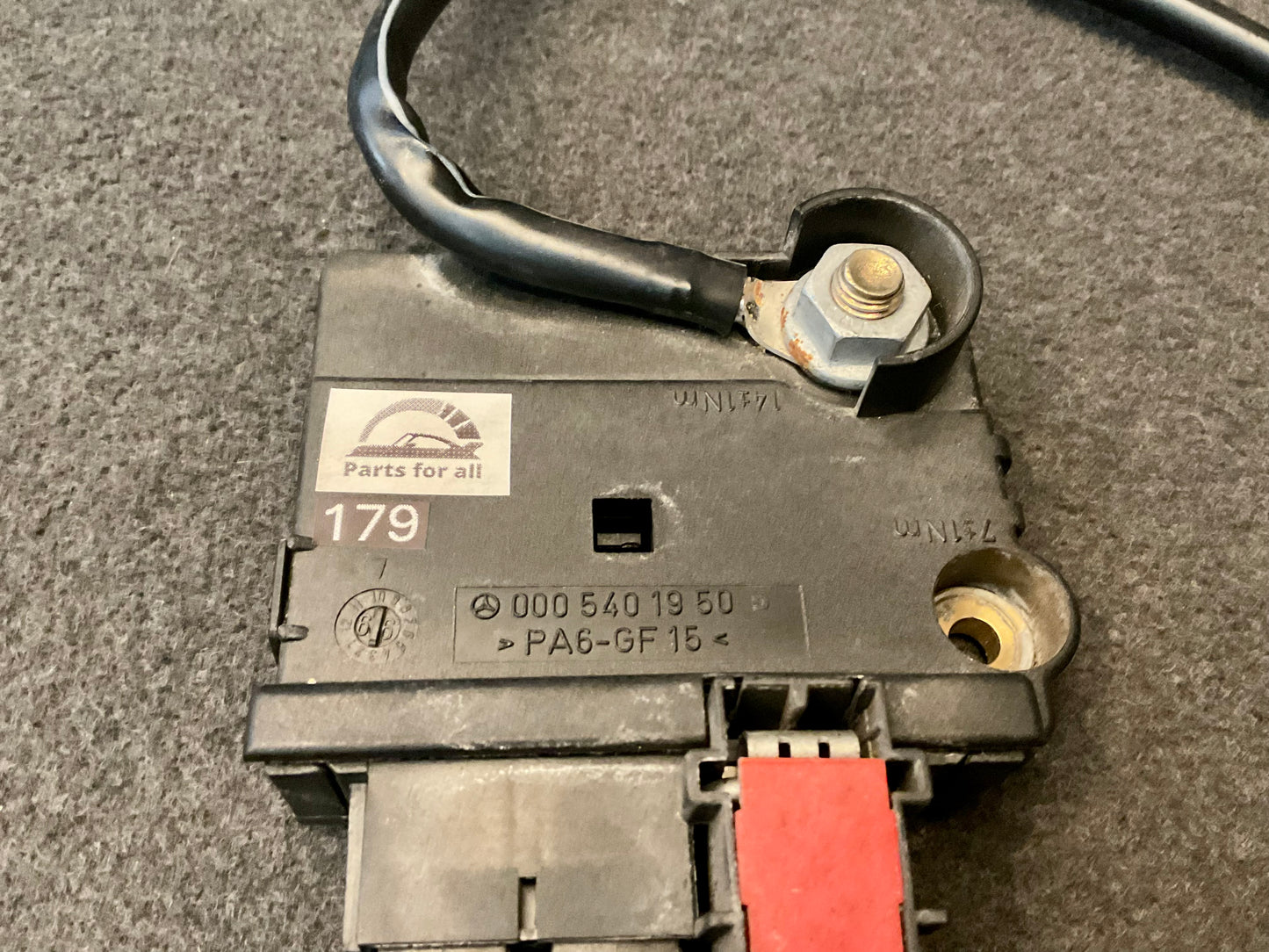 OEM Used Mercedes W220/C215 S-class fuse 100 amp and 40 amp A2205401950 #179