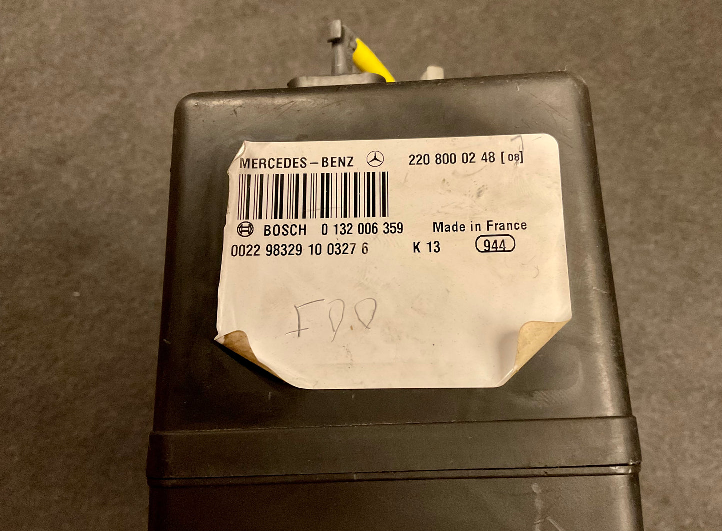 OEM Used Mercedes W220 S-class Central lock vacuum pump A2208000248 #42