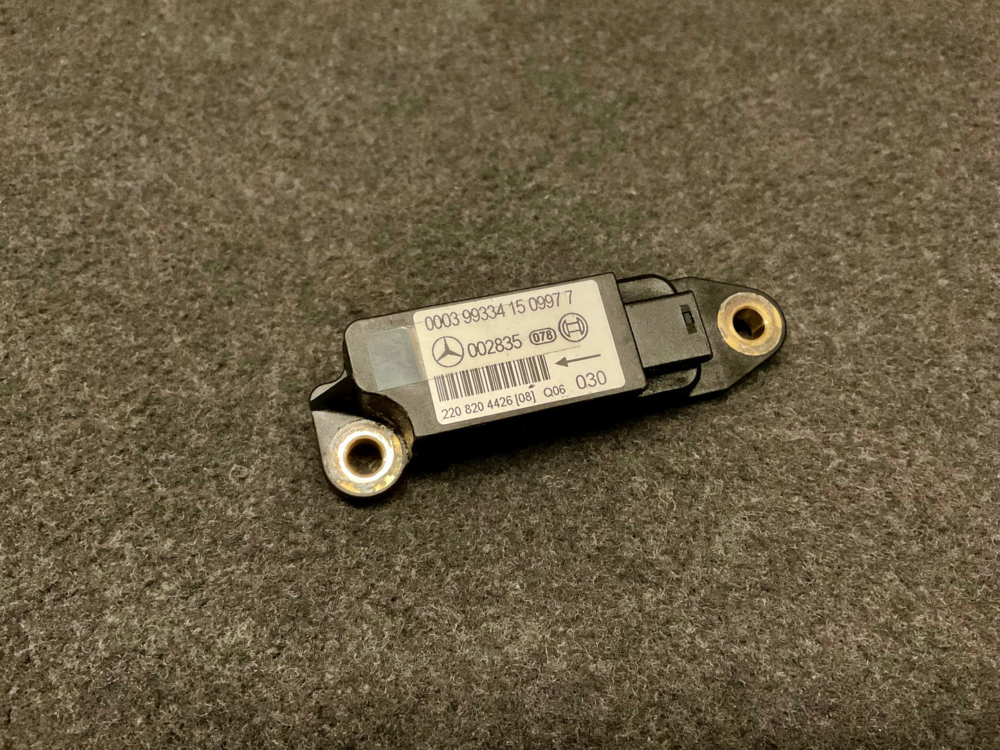 OEM Used Mercedes W220 S-class crash sensor for airbag A2208204426 #291