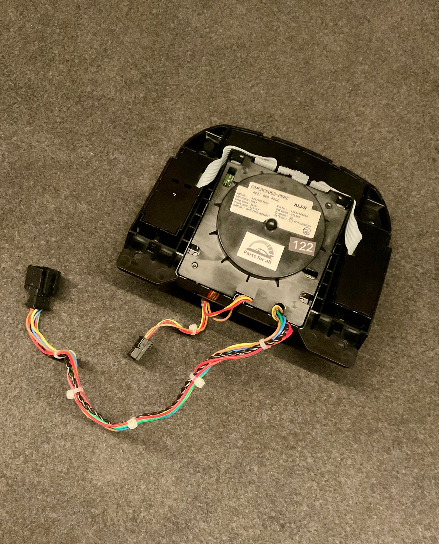 OEM Used Mercedes W221/C216 command control unit A2214421266 #122