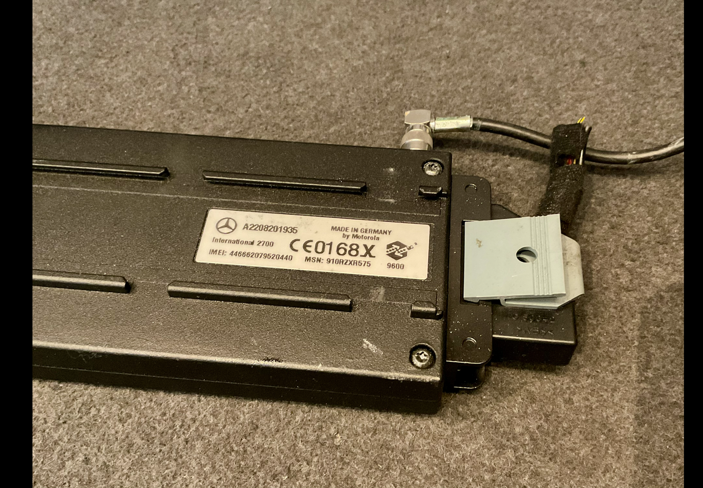 OEM Used Mercedes W220 S-class phone control unit A2208201935 #189