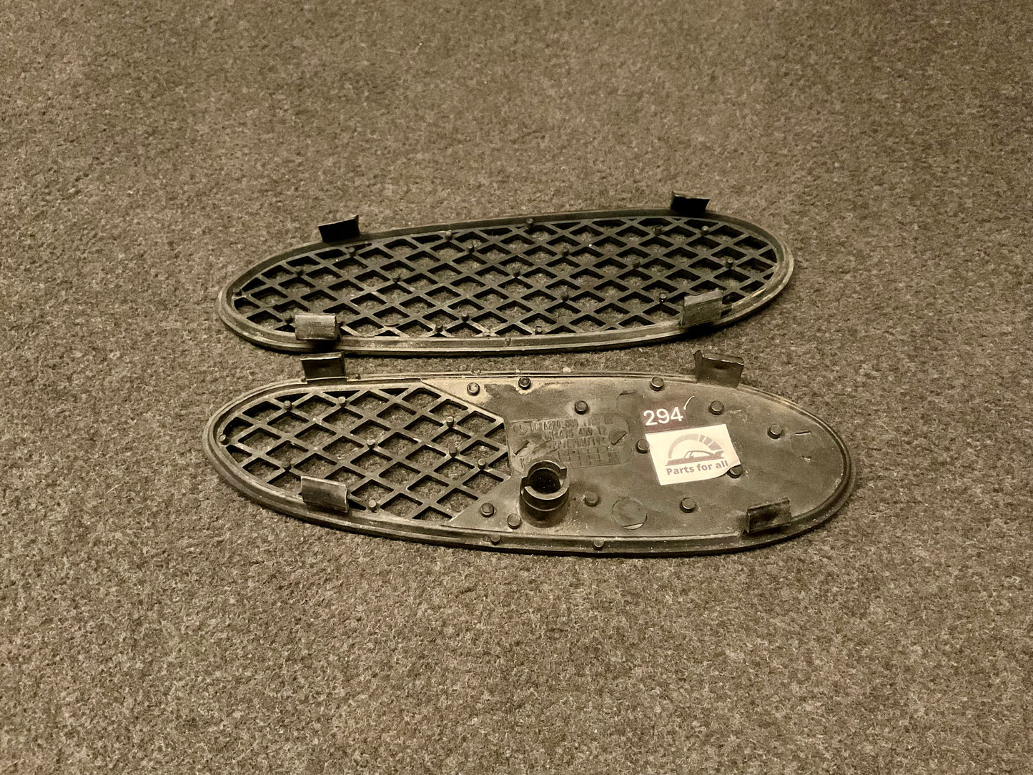 OEM Used Mercedes W220 S-class Front bumper grill left and right side A2208851123 #294