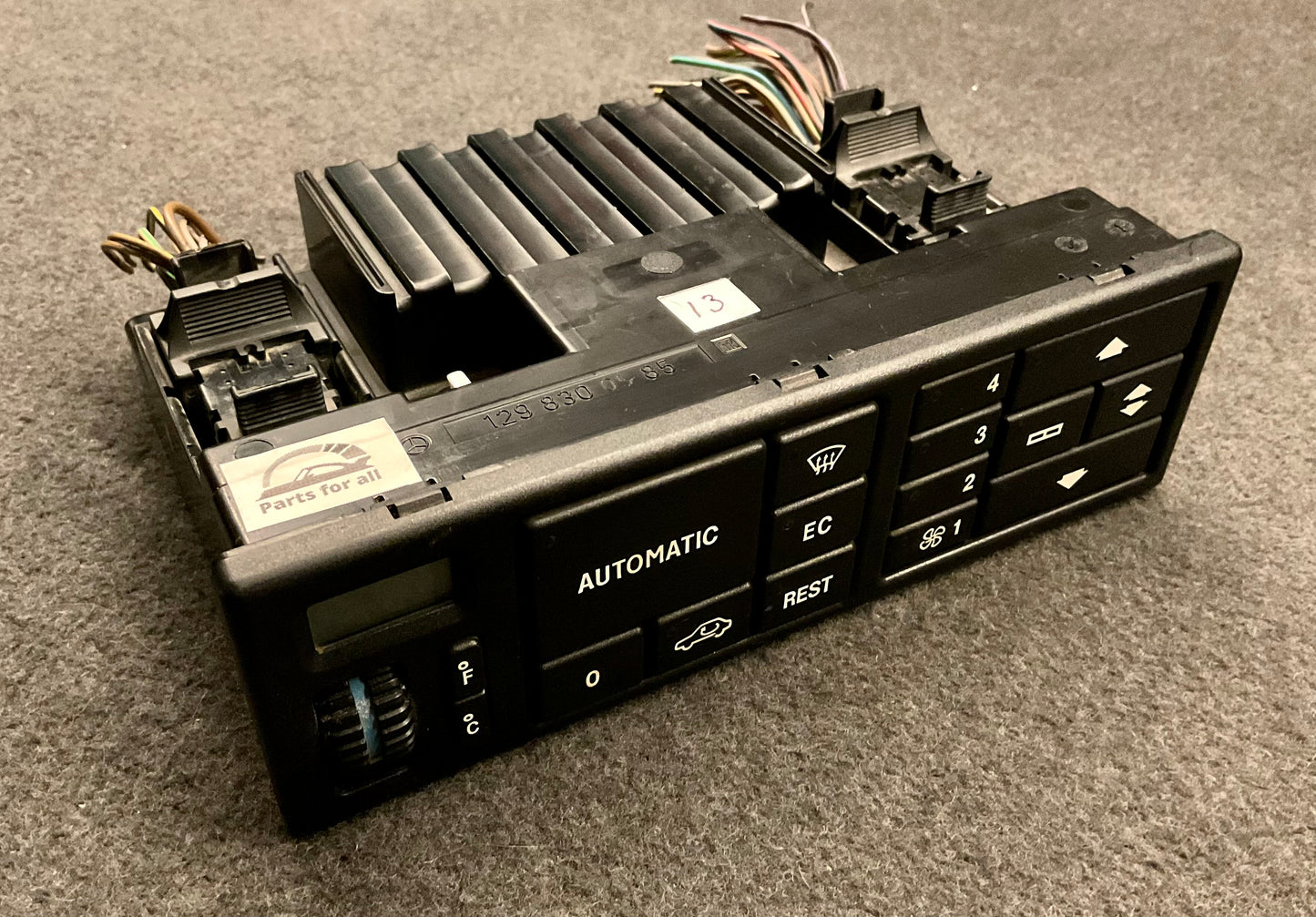 OEM Used Mercedes R129 SL climate control unit A1298300585