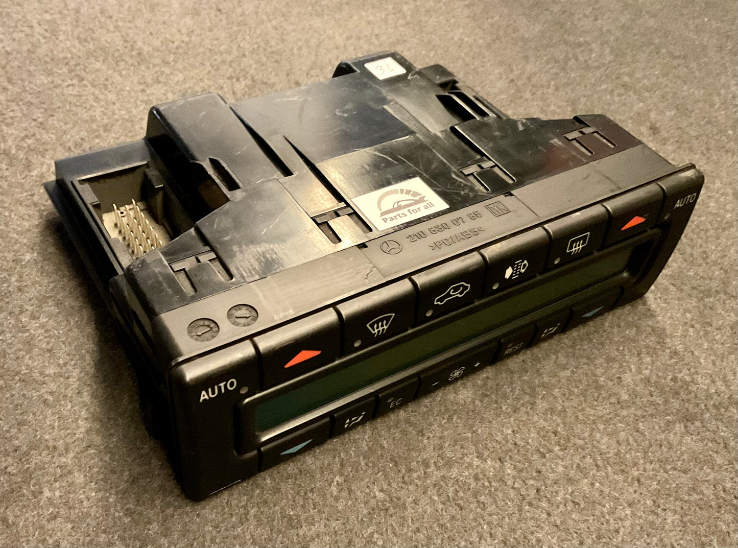 OEM Used Mercedes W140/W210 S-class/E-class facelift climate control #31