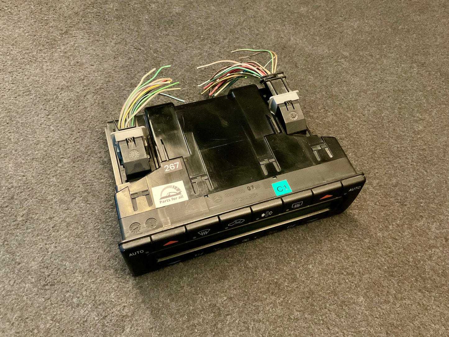 OEM Used Mercedes W140/W210 S-class/E-class Climate control module unit A2108300735 #267