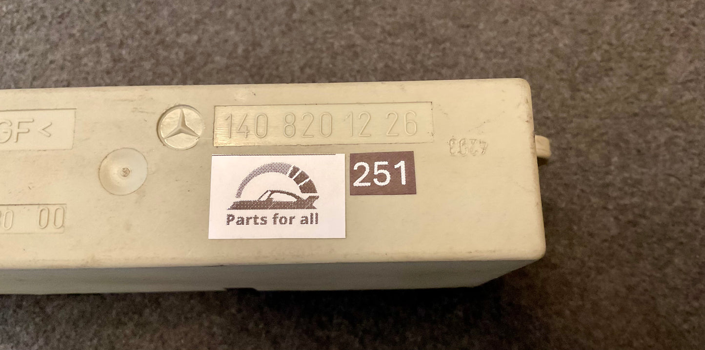 OEM Used Mercedes W140 S-class seat adjustment control module A1408201226 #251