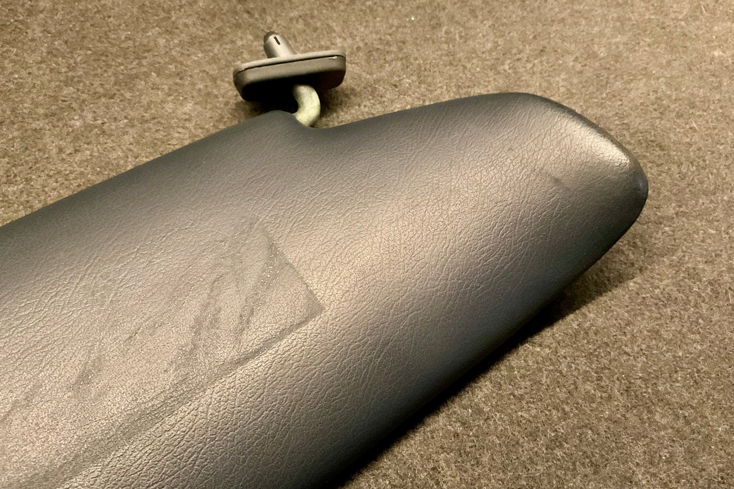OEM Used Mercedes S-class w140/c140 drivers side sunshade/mirror (dark blue) #105