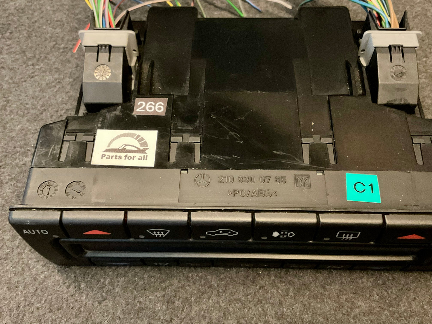 OEM Used Mercedes W140/W210 S-class and E-class climate control unit module A2108300785 #266
