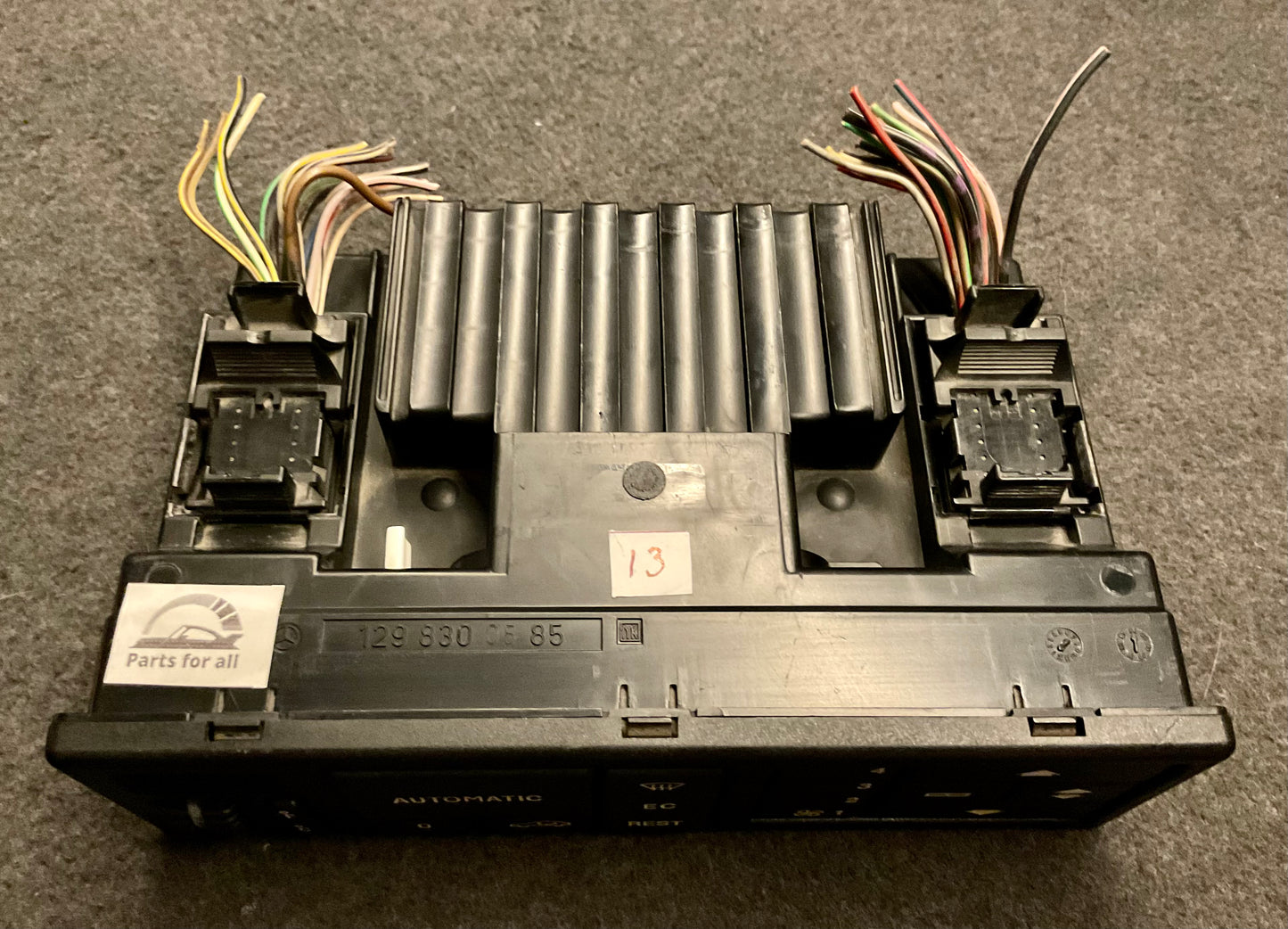OEM Used Mercedes R129 SL climate control unit A1298300585