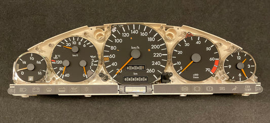 OEM Used Mercedes W140/C140 Speedometer/instrument-cluster for S-class and CL-class A1405400548 #106