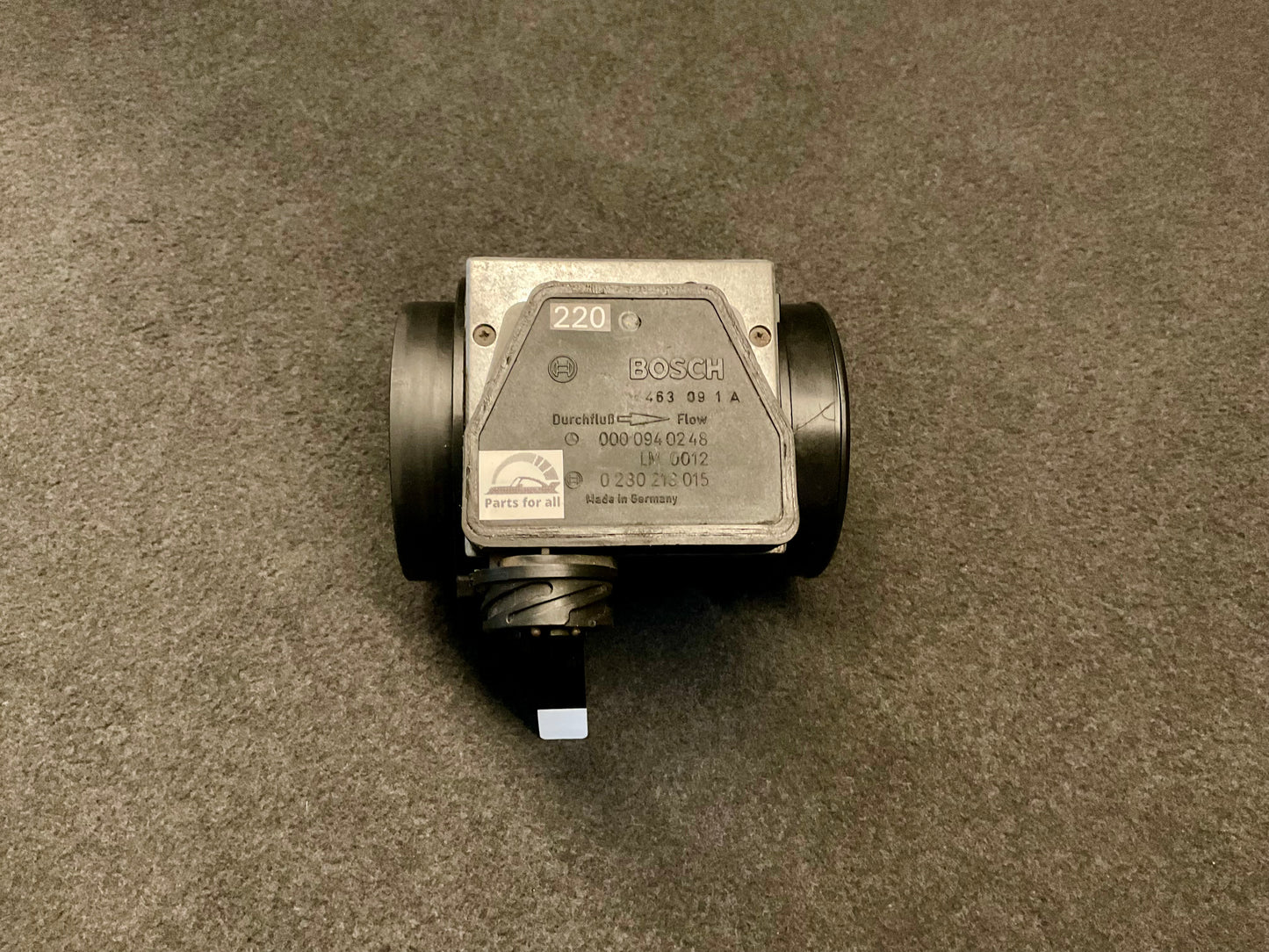 OEM used Mercedes MAF sensor for S600/CL600/SL600 W140/R129 (M120 Engine) A0000940248 #220