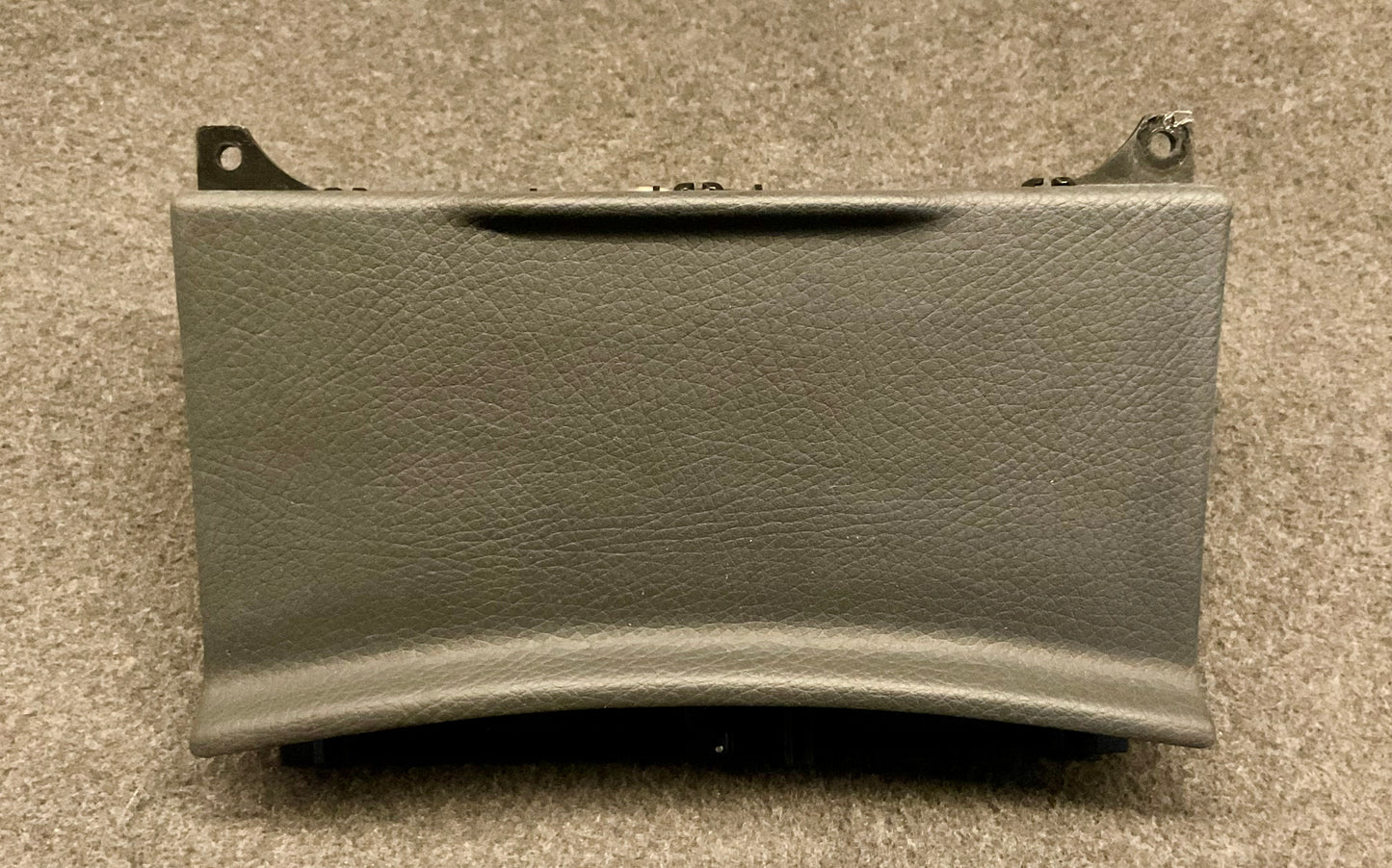OEM Used Mercedes w221 S-class front senter console ashtray A2216801552 (black leather) #104