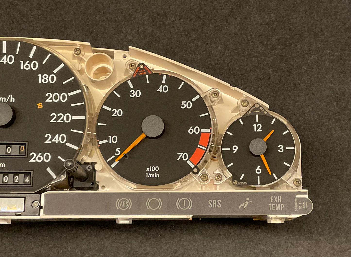 OEM Used Mercedes W140/C140 Speedometer/instrument-cluster for S-class and CL-class A1405400548 #106