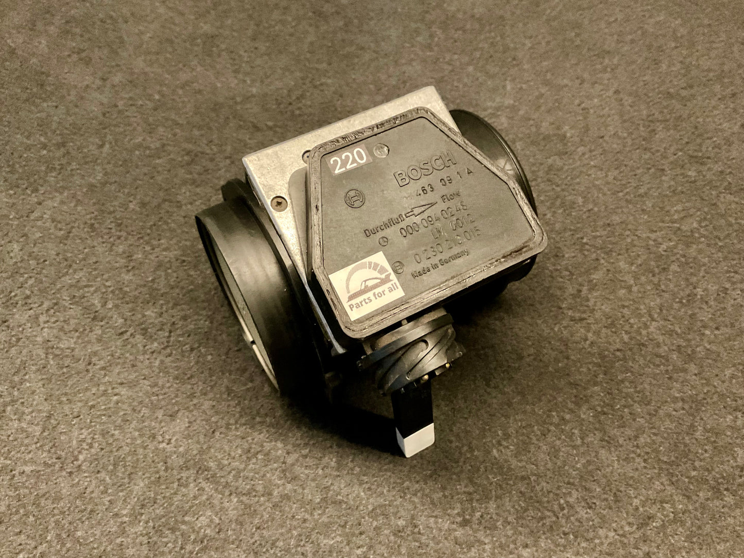 OEM used Mercedes MAF sensor for S600/CL600/SL600 W140/R129 (M120 Engine) A0000940248 #220